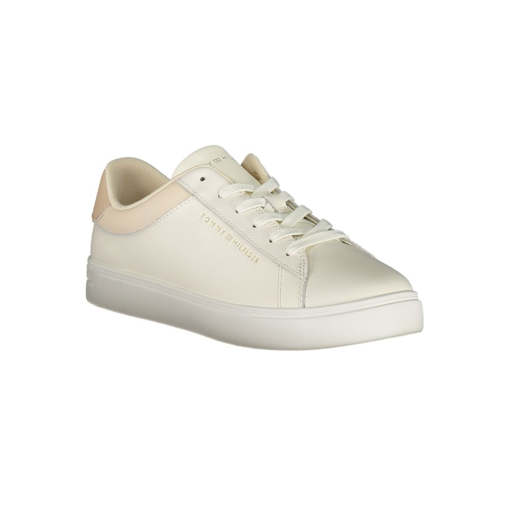Damen Sneaker aus Beige Polyurethan