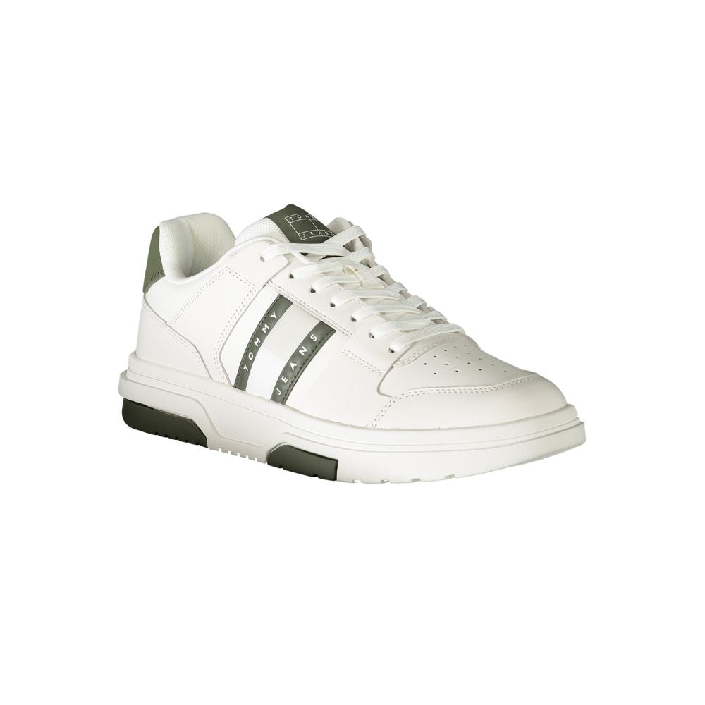 Tommy Hilfiger Weißer Polyester-Sneaker