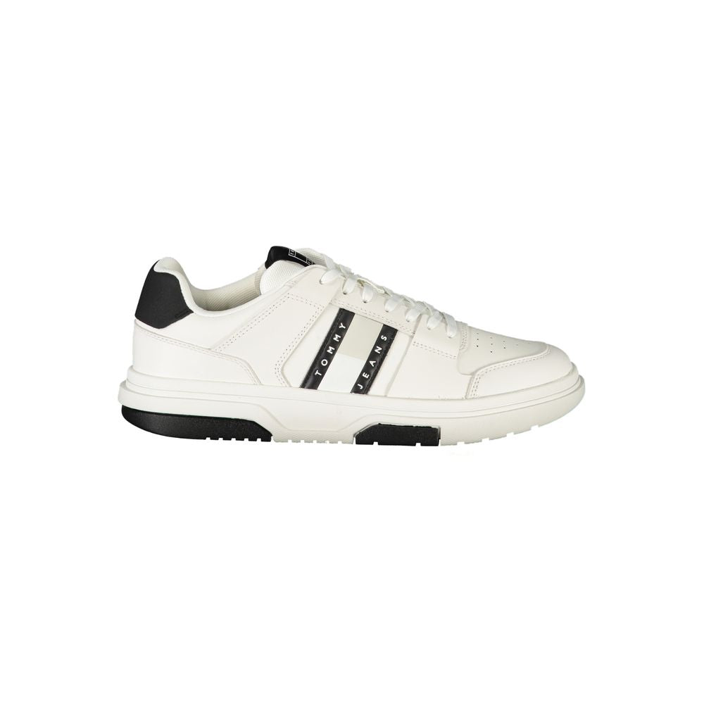 Tommy Hilfiger Bianco Polyurethane Herren Sneaker