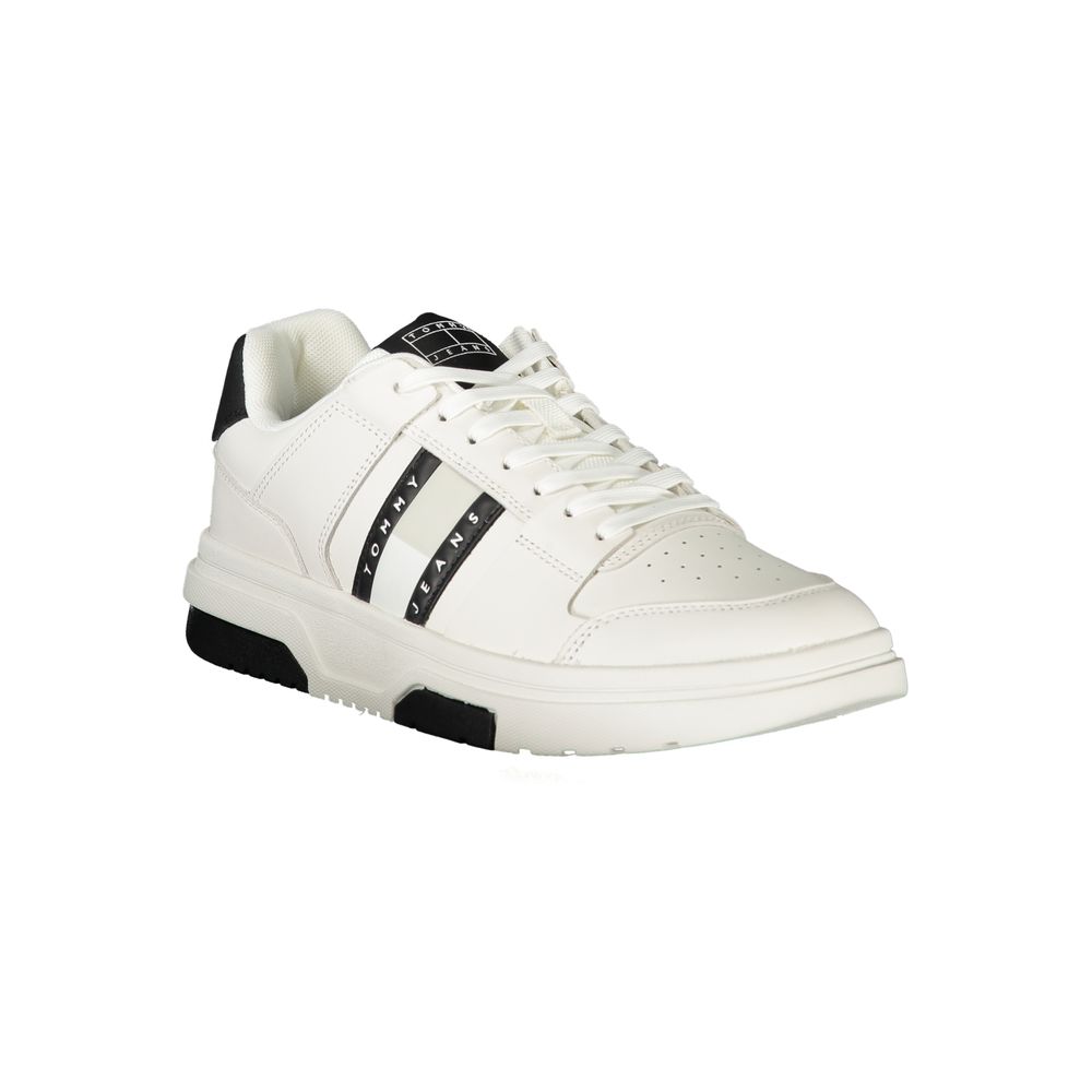 Tommy Hilfiger Bianco Polyurethane Herren Sneaker