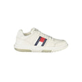 Tommy Hilfiger Bianco Damen-Sneaker aus Polyurethan
