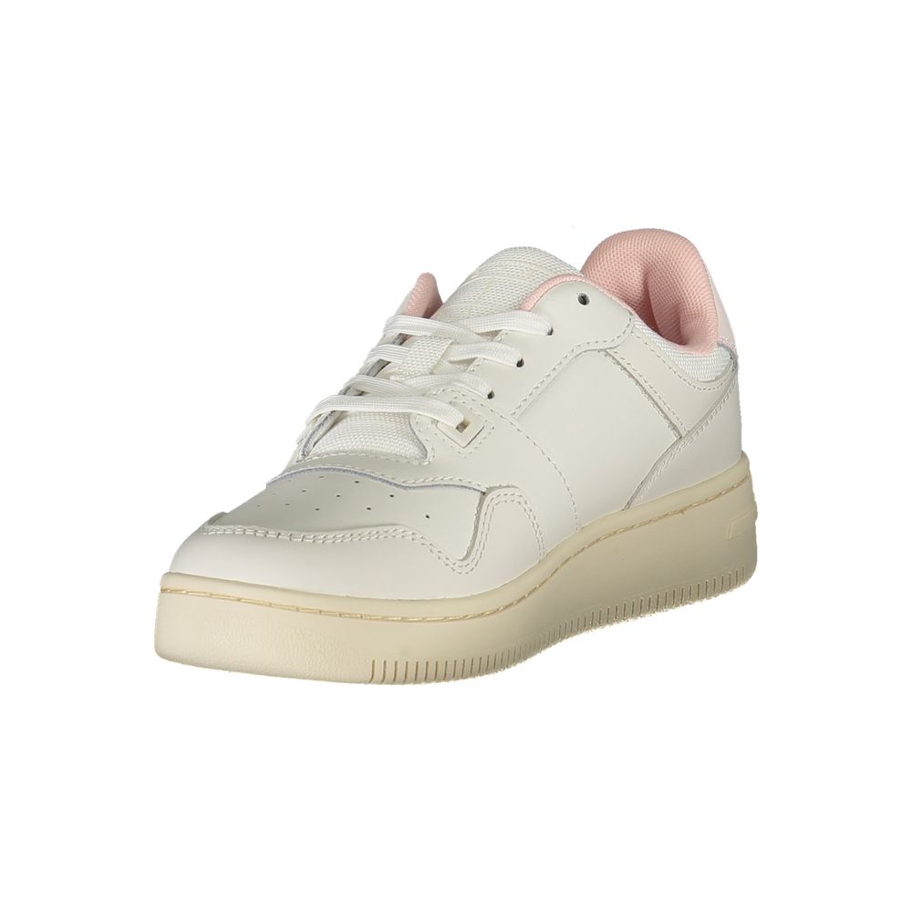 Tommy Hilfiger Sneaker aus weißem Stoff