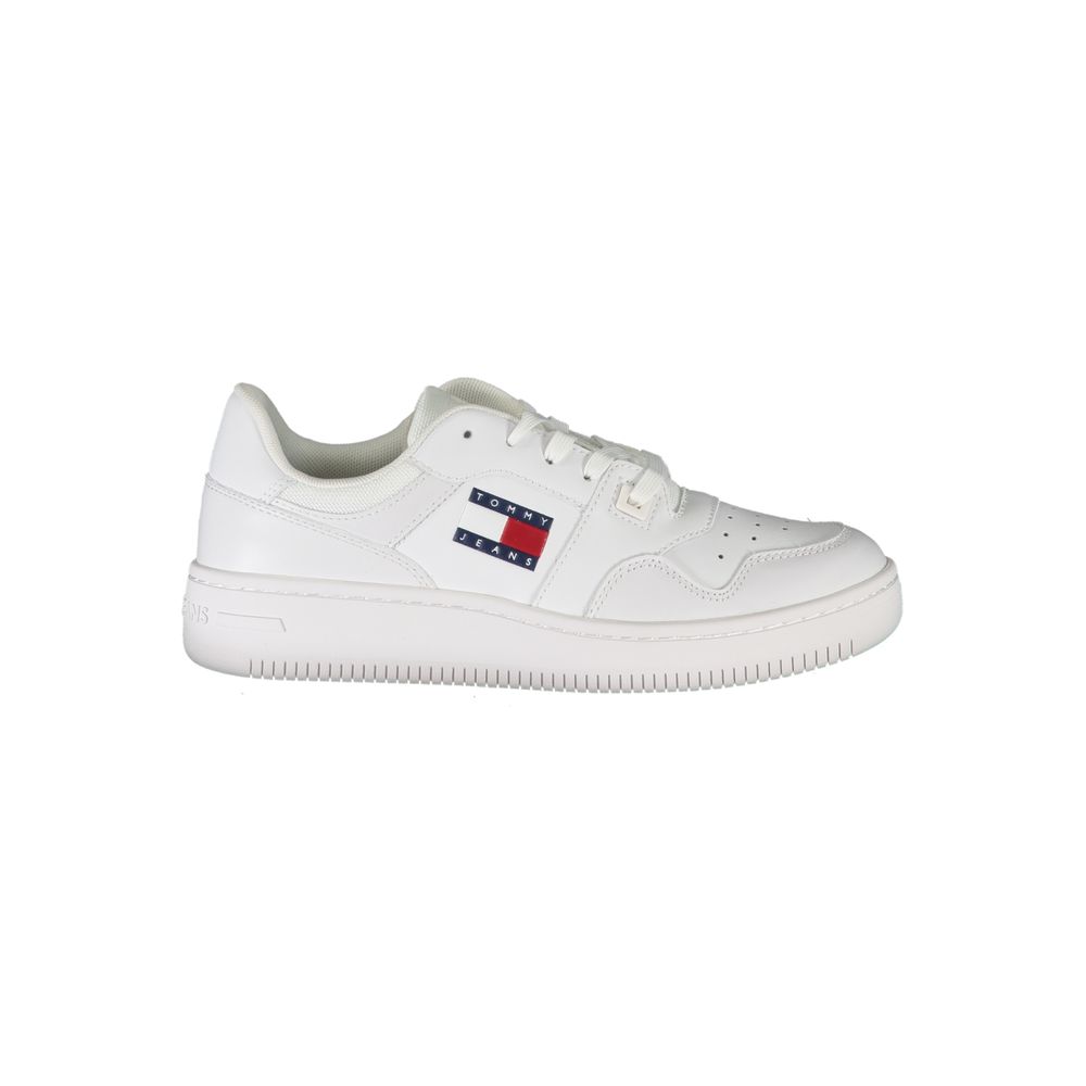 Tommy Hilfiger Weiße Leder-Sneaker für Damen