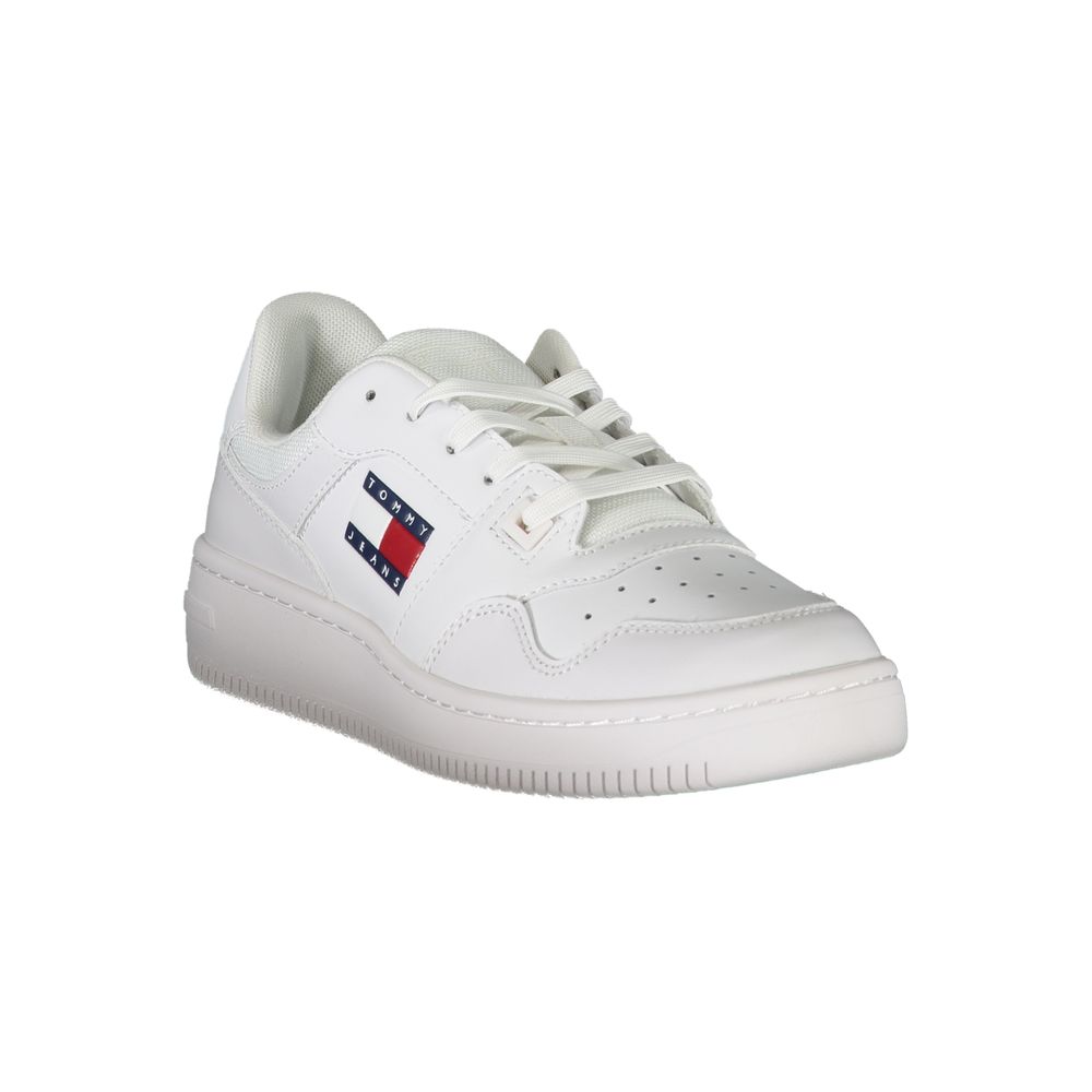 Tommy Hilfiger Weiße Leder-Sneaker für Damen