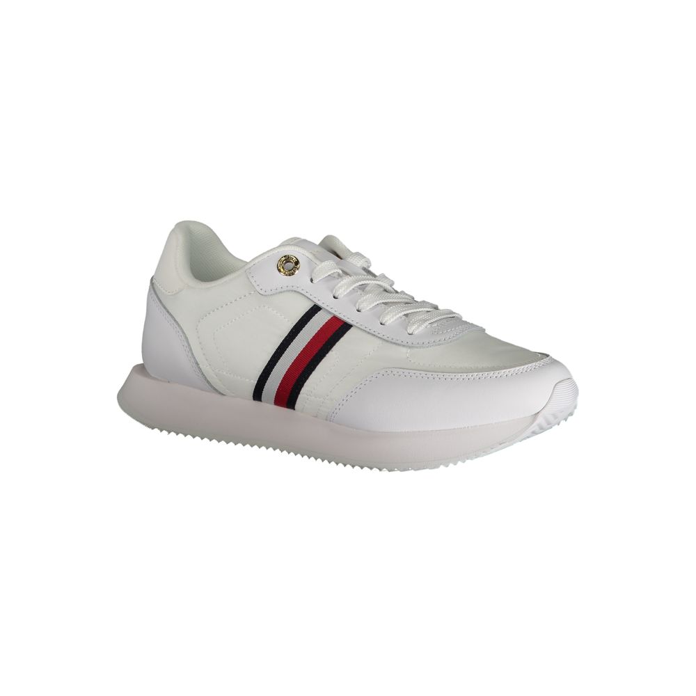 Tommy Hilfiger Weiße Leder-Sneaker für Damen