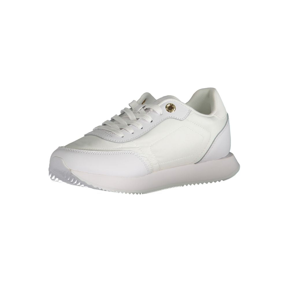 Tommy Hilfiger Weiße Leder-Sneaker für Damen
