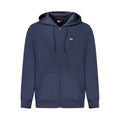 Tommy Hilfiger Blaues Herren-Kapuzensweatshirt aus Baumwolle