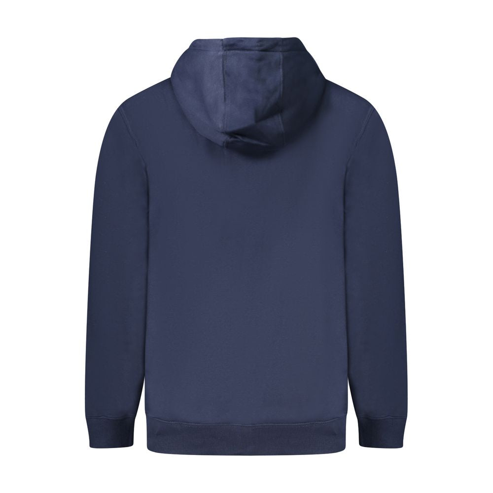 Tommy Hilfiger Blaues Herren-Kapuzensweatshirt aus Baumwolle