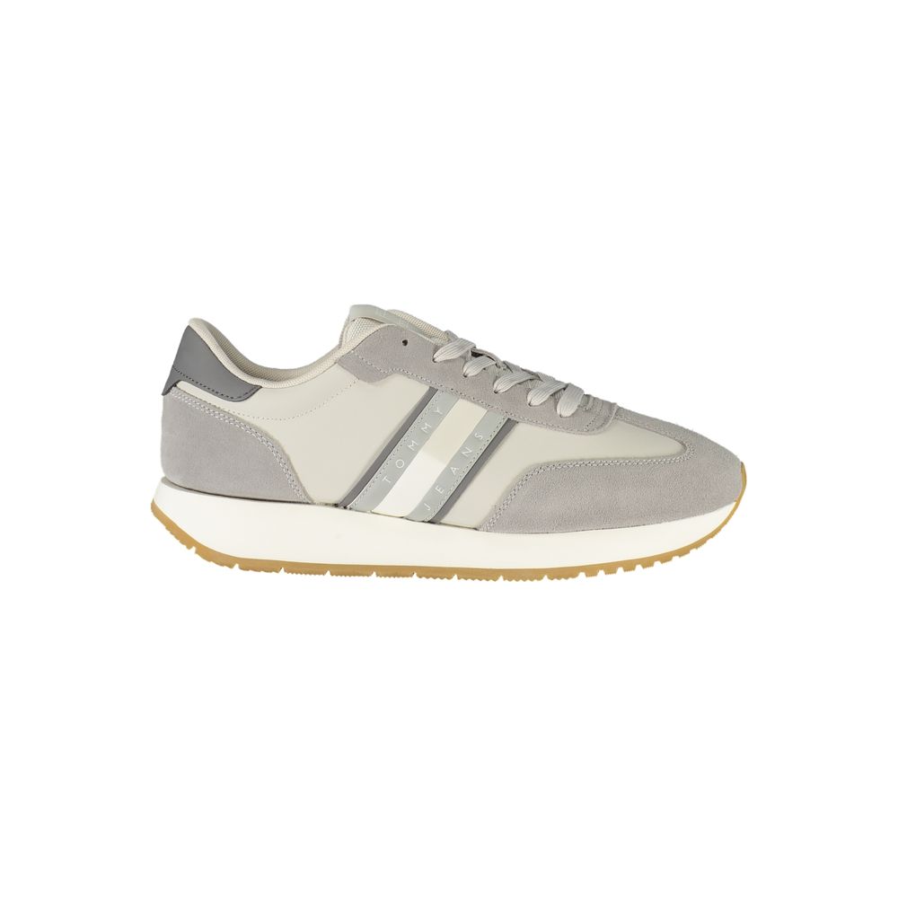 Tommy Hilfiger Graue Sportschuhe aus Polyester