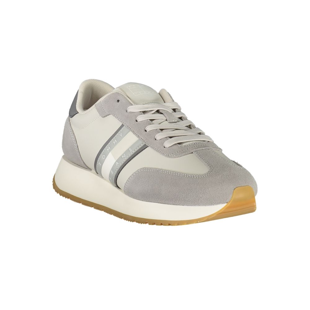 Tommy Hilfiger Graue Sportschuhe aus Polyester