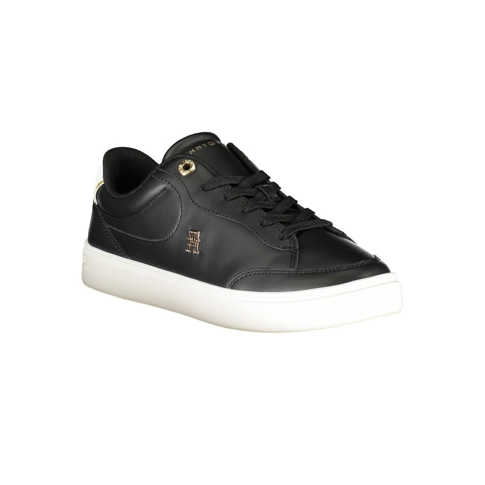 Tommy Hilfiger Schwarze Sneaker aus Polyester