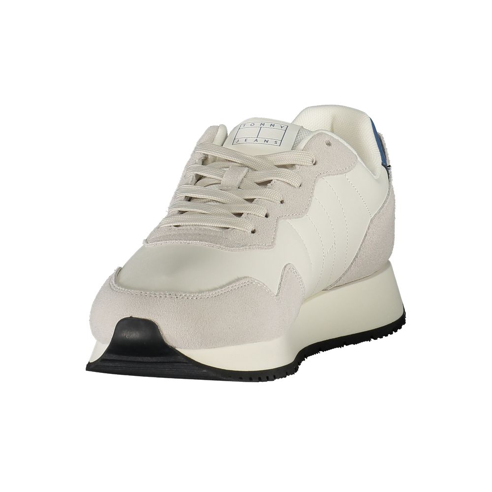 Tommy Hilfiger Bianco Leder Herren Sneaker