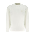 Weißes Baumwoll-Sweatshirt für Herren