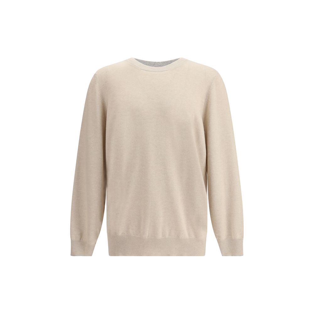 Brunello Cucinelli Beiger Kaschmirpullover