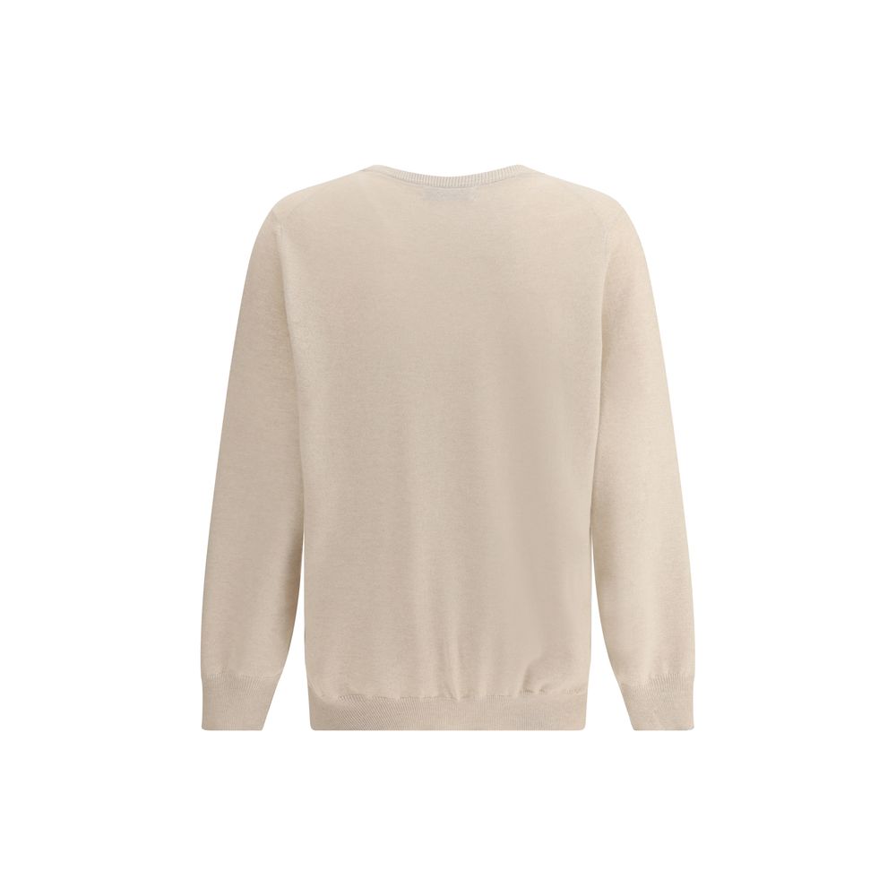 Brunello Cucinelli Beiger Kaschmirpullover