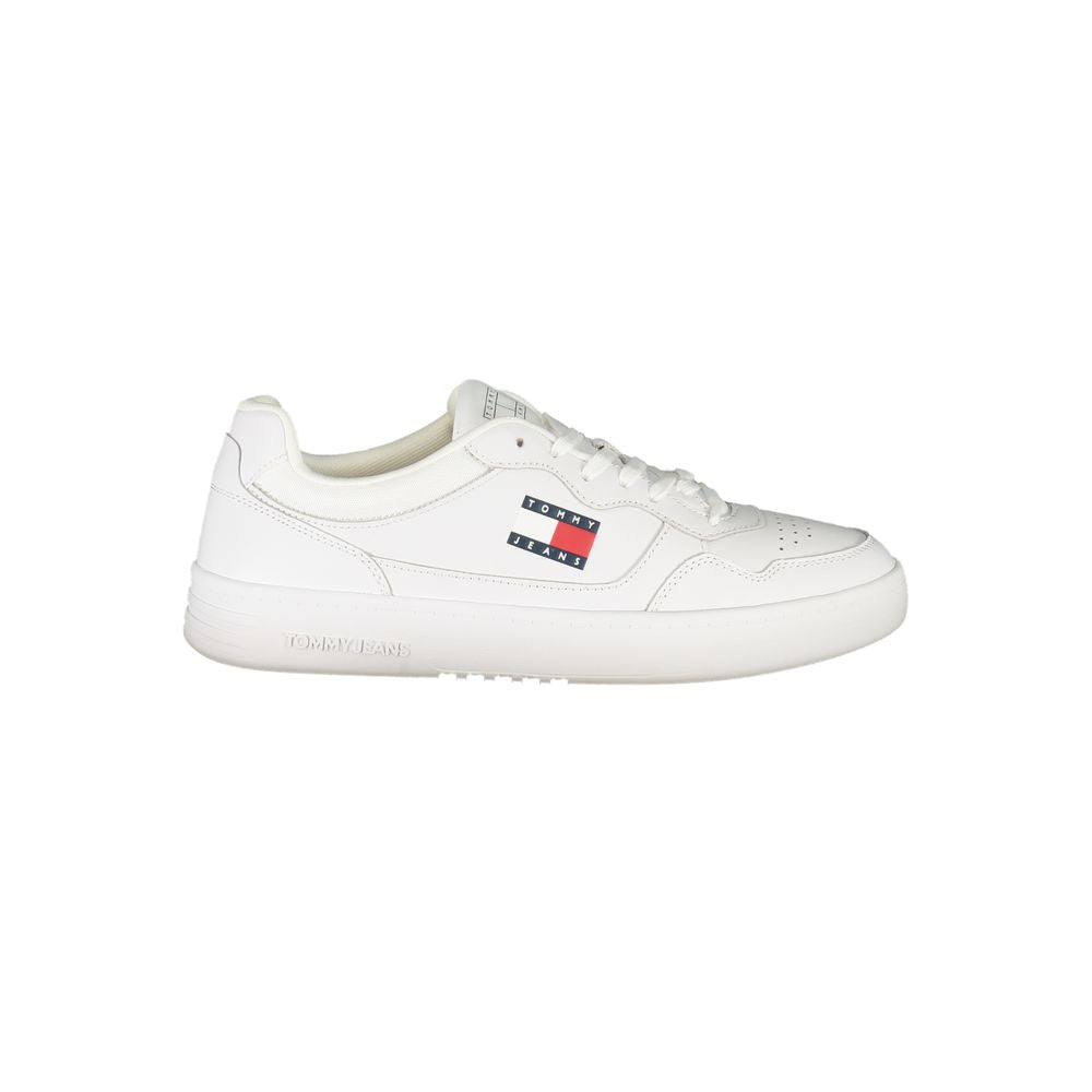 Tommy Hilfiger Bianco Polyurethane Herren-Sneaker