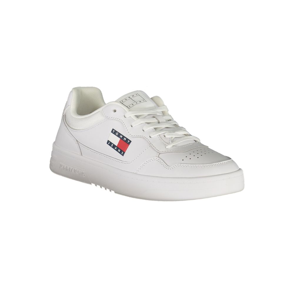 Tommy Hilfiger Bianco Polyurethane Herren-Sneaker