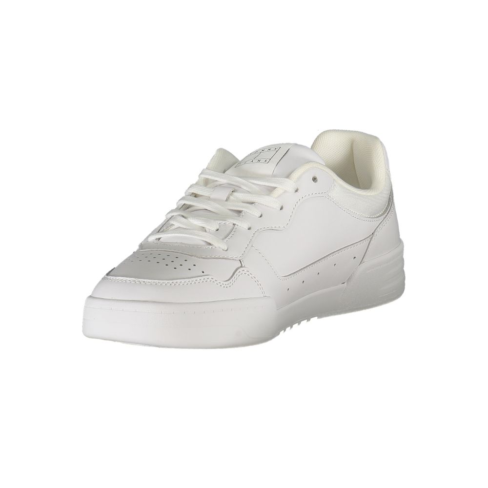 Tommy Hilfiger Bianco Polyurethane Herren-Sneaker
