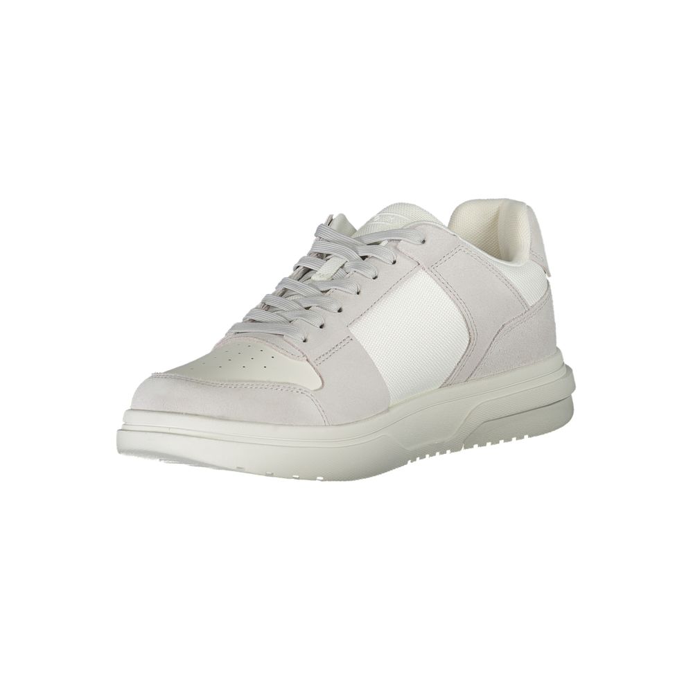 Weißer Herren-Sneaker aus Polyurethan