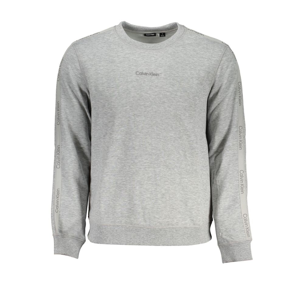 Grigio Polyester Herren-Sweatshirt