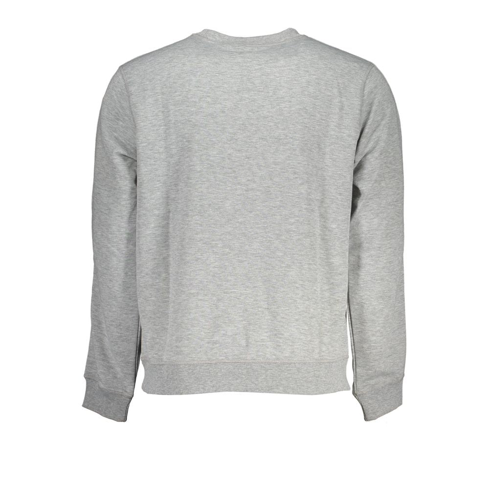 Grigio Polyester Herren-Sweatshirt