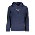 Blaues Baumwoll-Sweatshirt für Herren