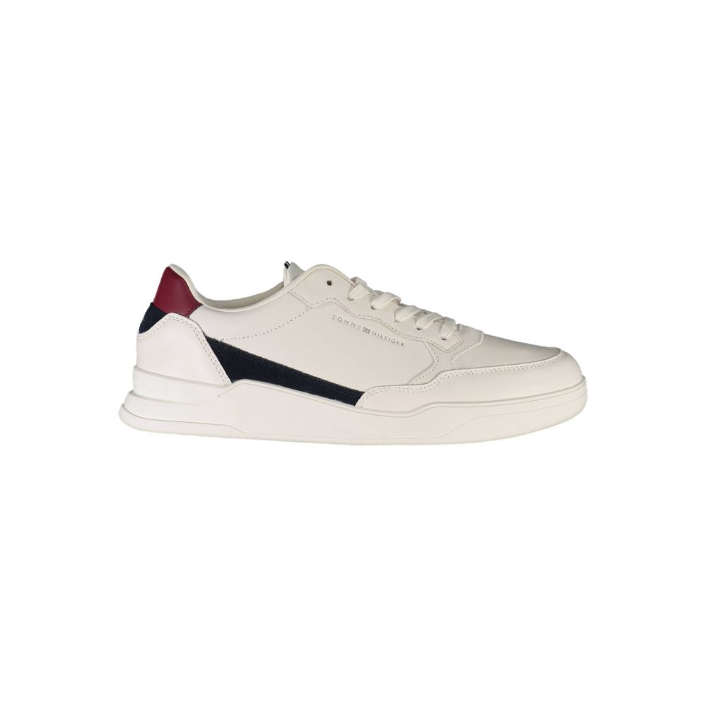 Bianco Leder Herren Sneaker