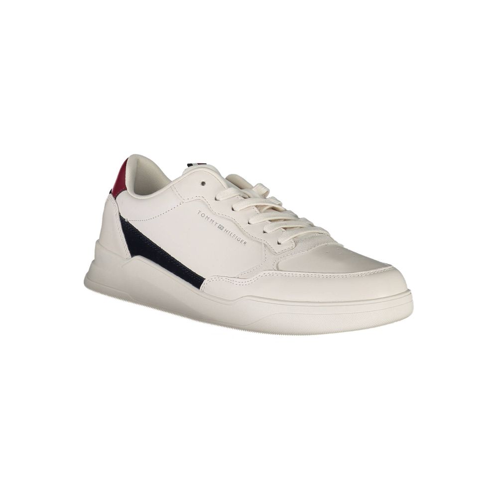 Bianco Leder Herren Sneaker