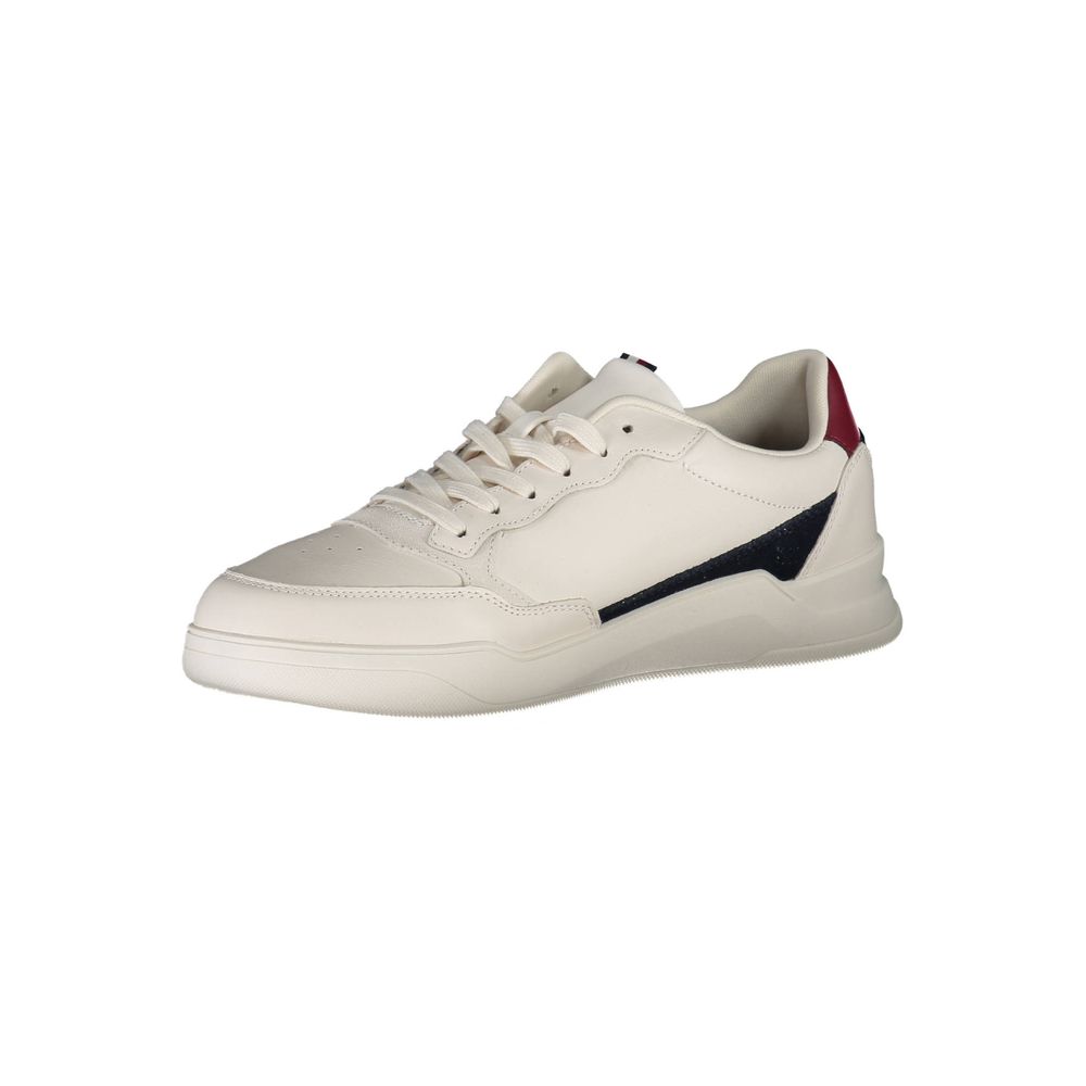 Bianco Leder Herren Sneaker