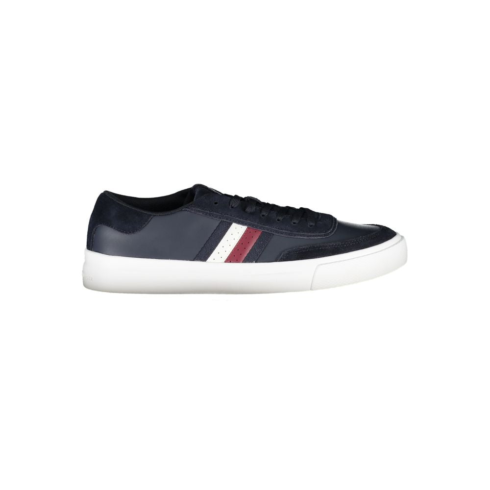 Tommy Hilfiger Blauer Polyester-Sneaker