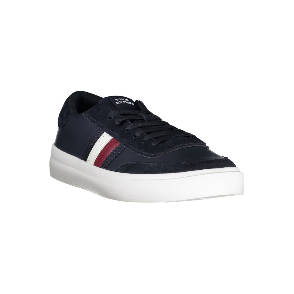 Tommy Hilfiger Blauer Polyester-Sneaker