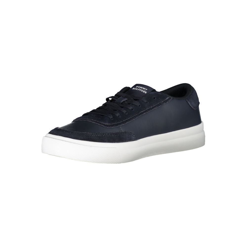 Tommy Hilfiger Blauer Polyester-Sneaker