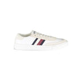 Tommy Hilfiger Weiße Leder-Sneaker für Herren