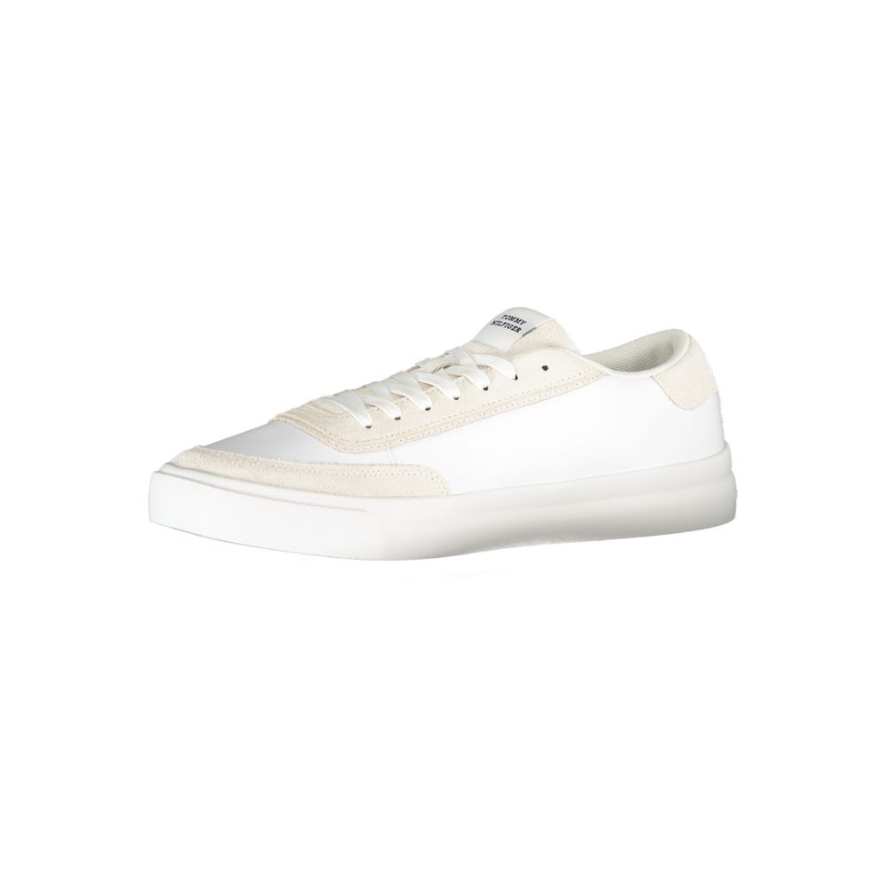 Tommy Hilfiger Weiße Leder-Sneaker für Herren