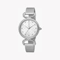 Just Cavalli Women's Silver Watch, Elegant Design
