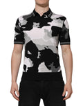 Dolce & Gabbana Multicolor Tarnfarbenes Polo-Shirt mit Kragen