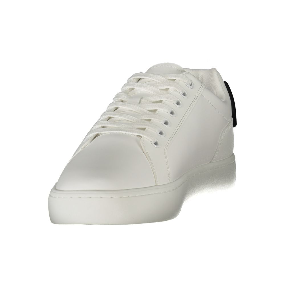 Bianco Polyurethan-Sneaker für Herren