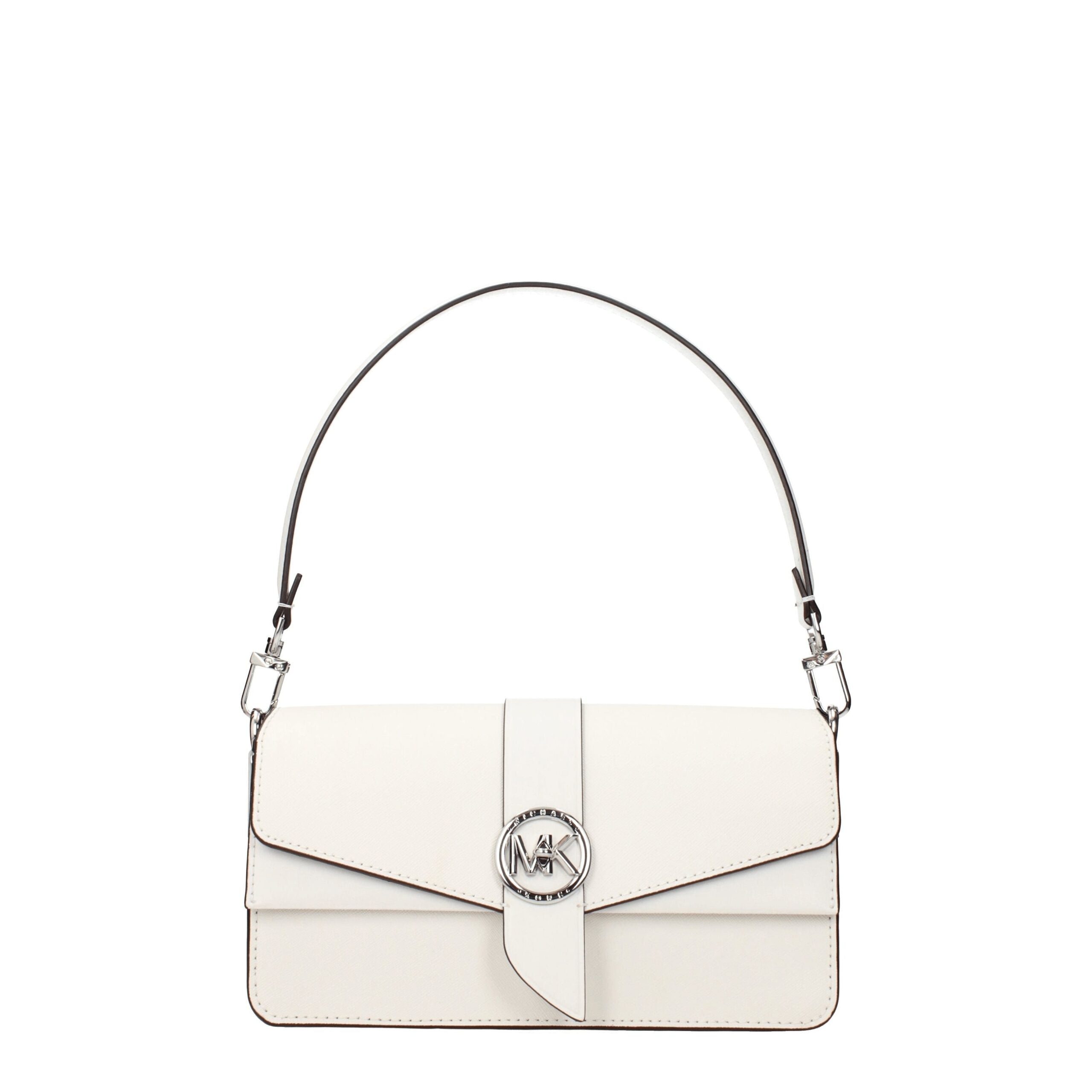 Michael Kors Weiße Ledertasche