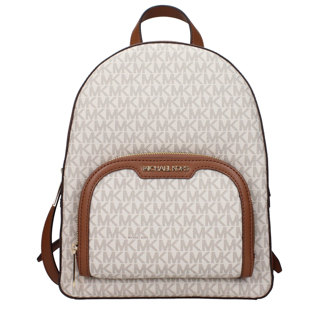 Beiger Rucksack aus Stoff