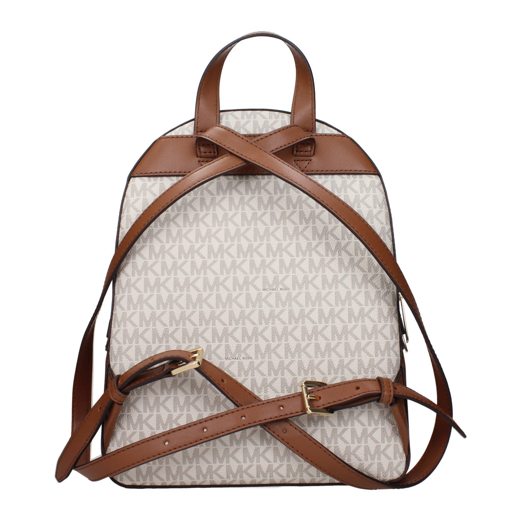 Beiger Rucksack aus Stoff