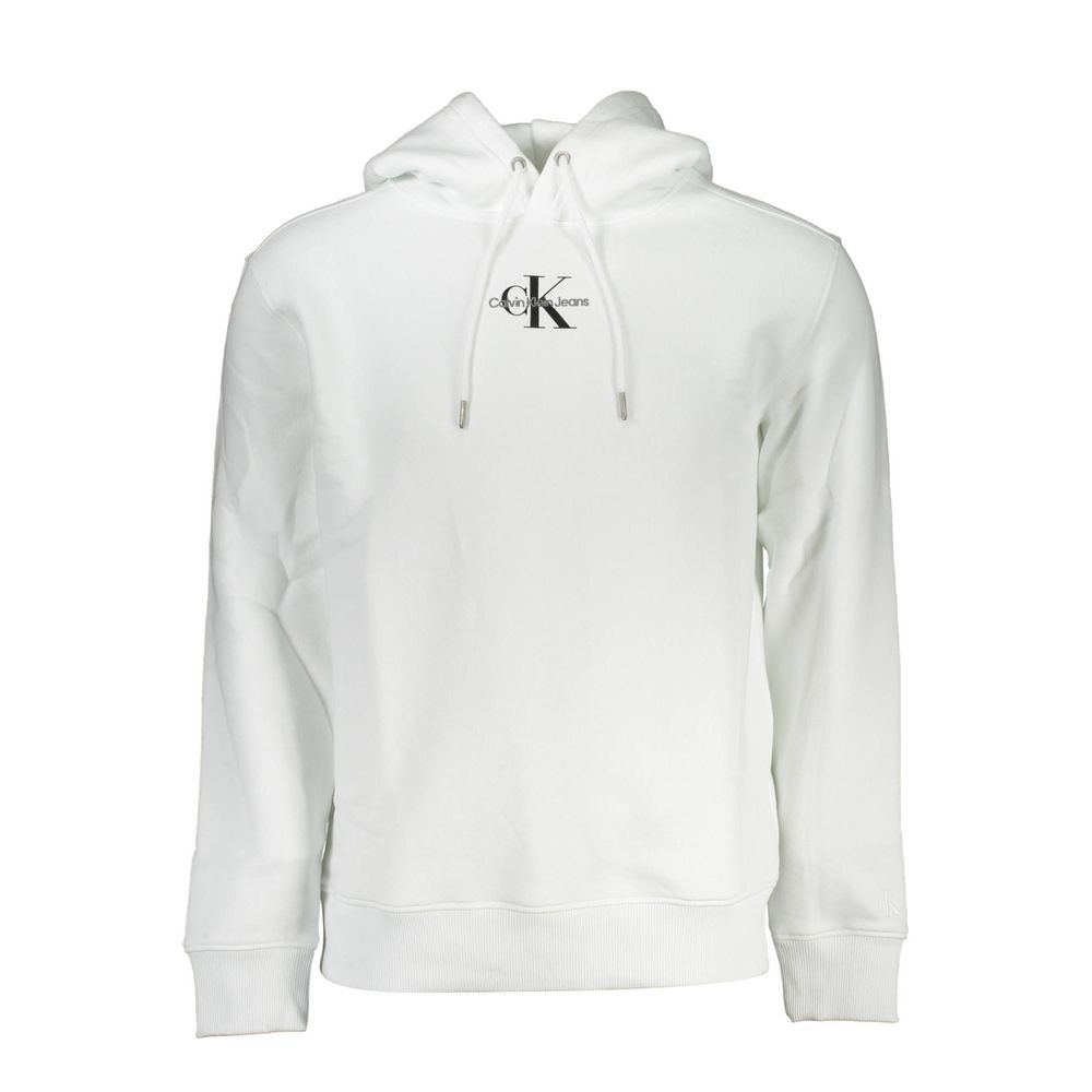 Weißes Herren-Sweatshirt aus Baumwolle