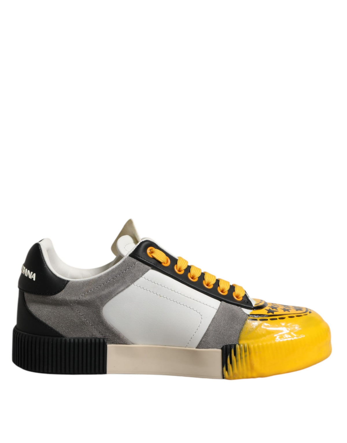 Dolce & Gabbana Multicolor MIAMI Low Top Turnschuhe Schuhe