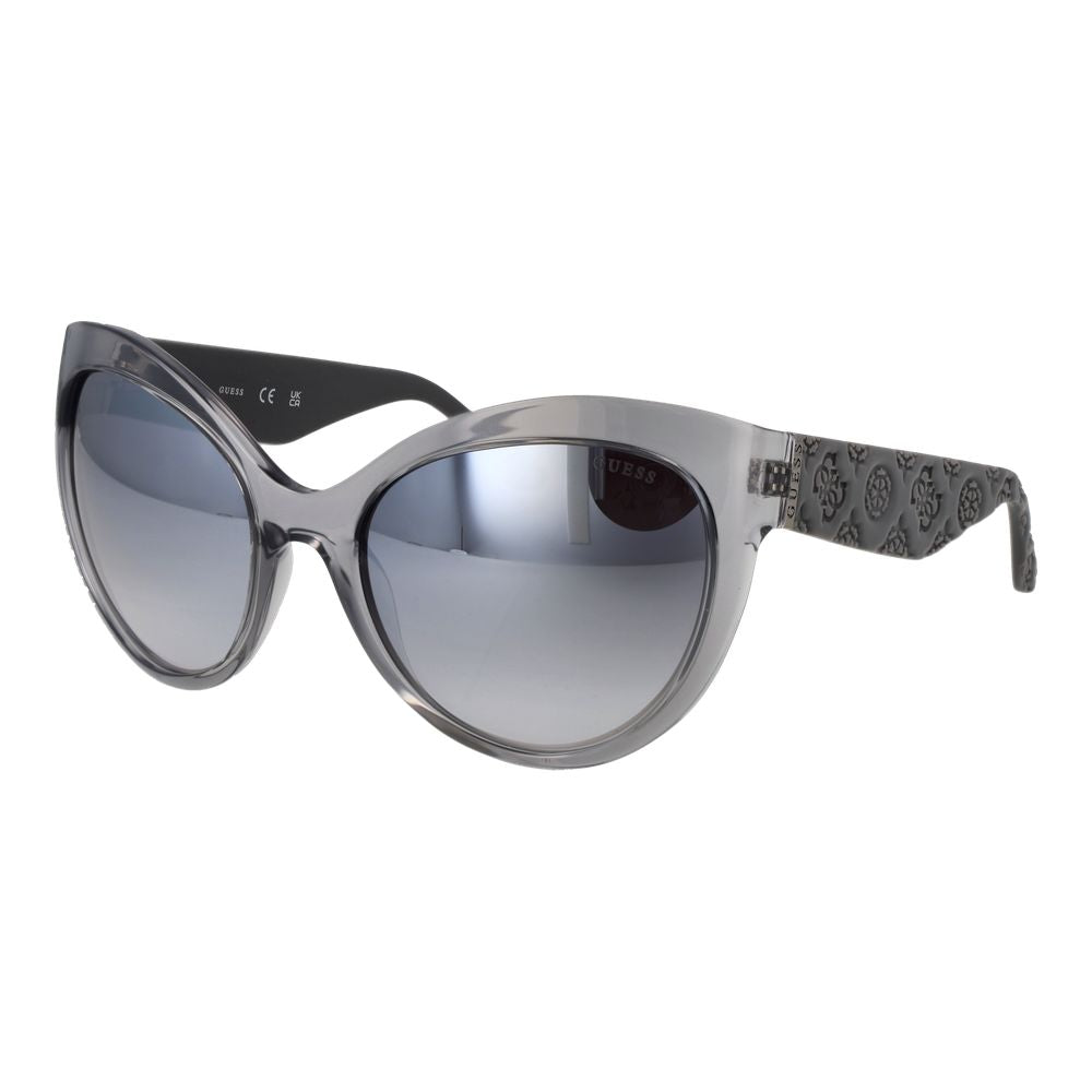 Graue Sonnenbrille aus Kunststoff