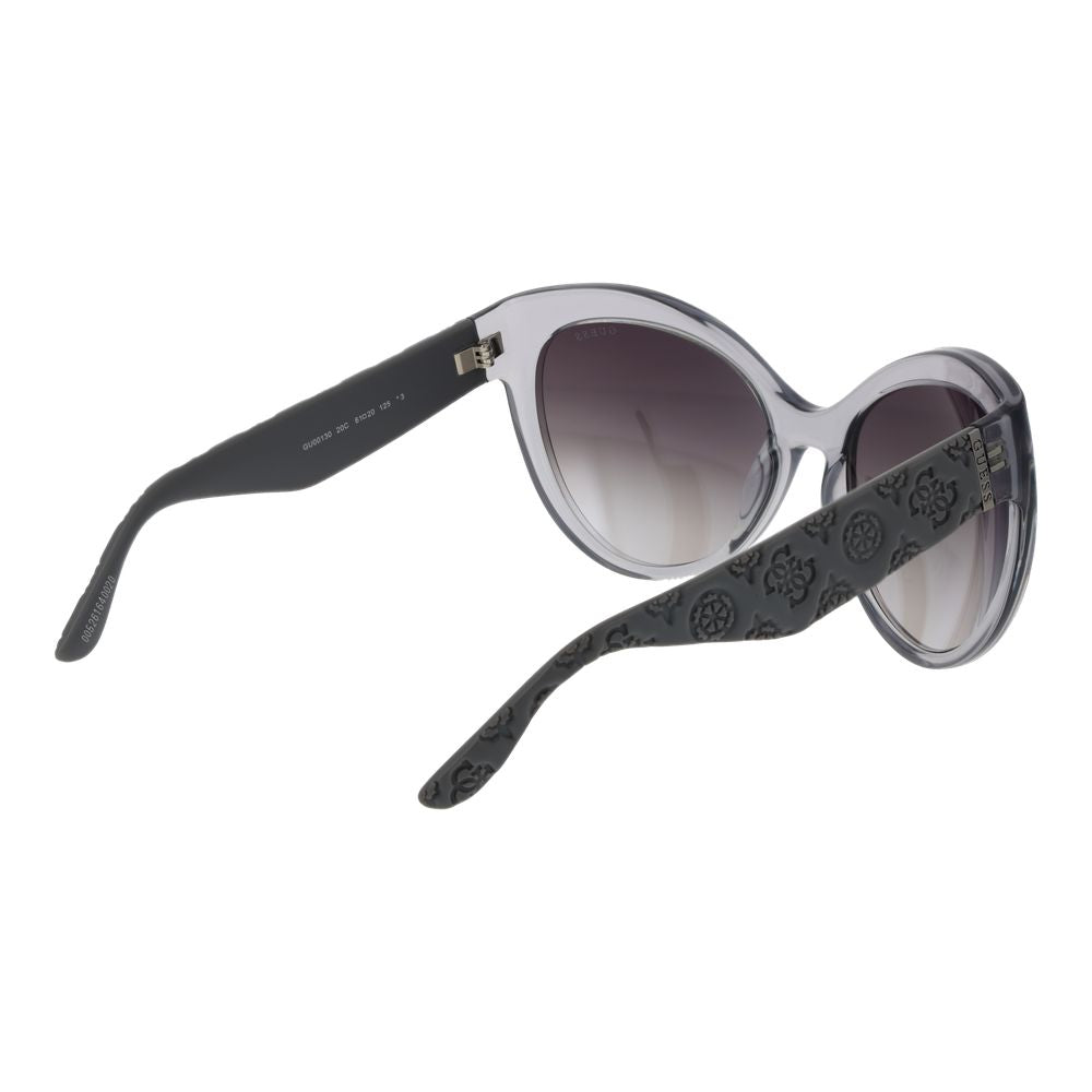 Graue Sonnenbrille aus Kunststoff