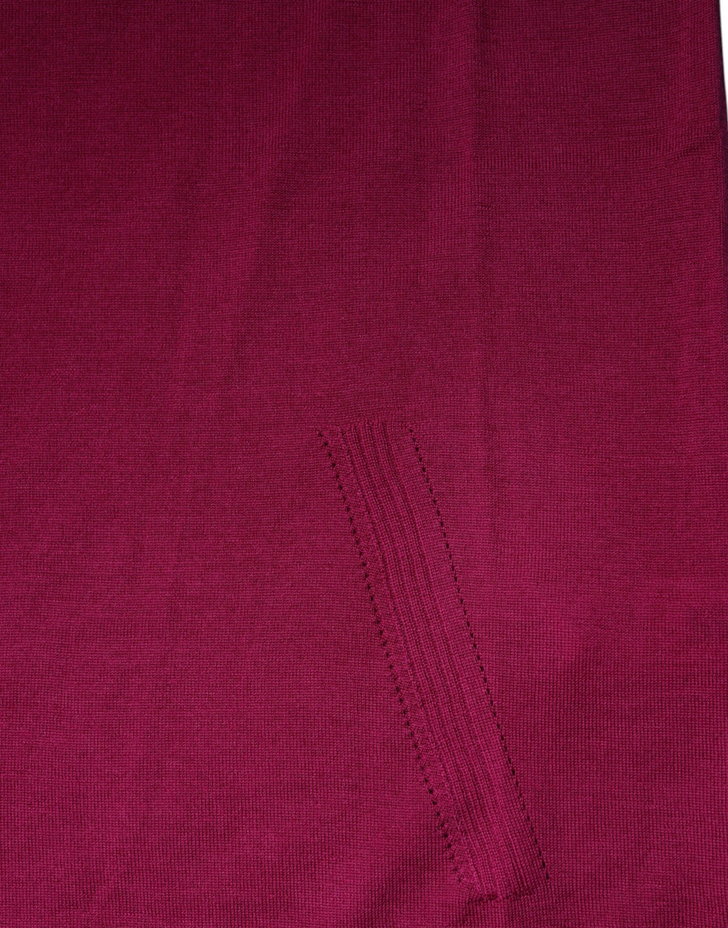 Dolce & Gabbana Fuchsia Langarm-Rollkragenpullover aus Wolle