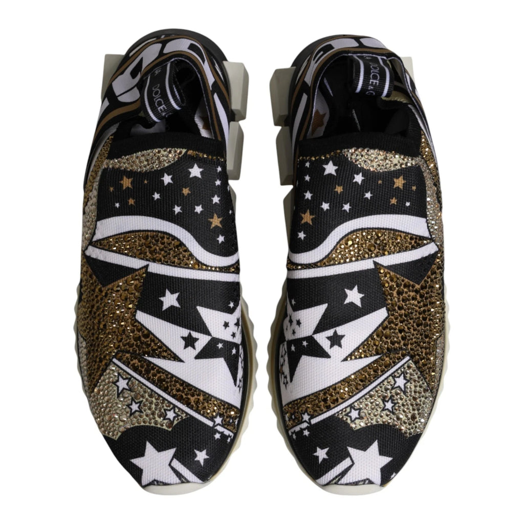 Dolce & Gabbana Multicolor Sorrento Low Top Turnschuhe Schuhe