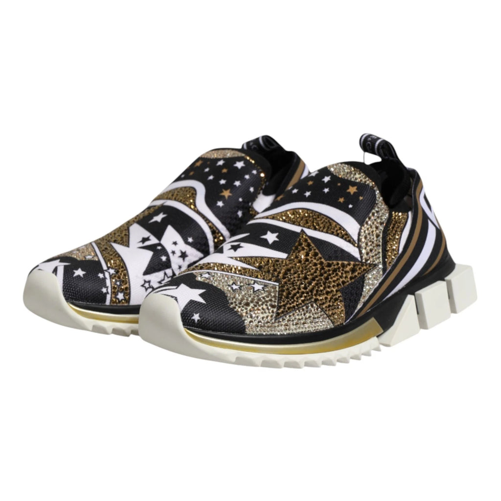 Dolce & Gabbana Multicolor Sorrento Low Top Turnschuhe Schuhe