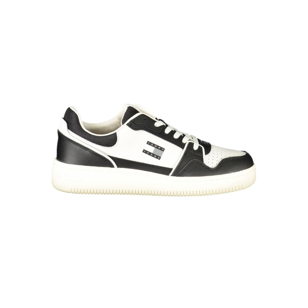 Tommy Hilfiger Schwarzer Sneaker aus Polyurethan für Herren