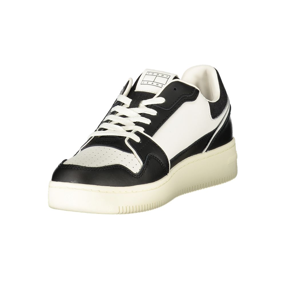 Tommy Hilfiger Schwarzer Sneaker aus Polyurethan für Herren