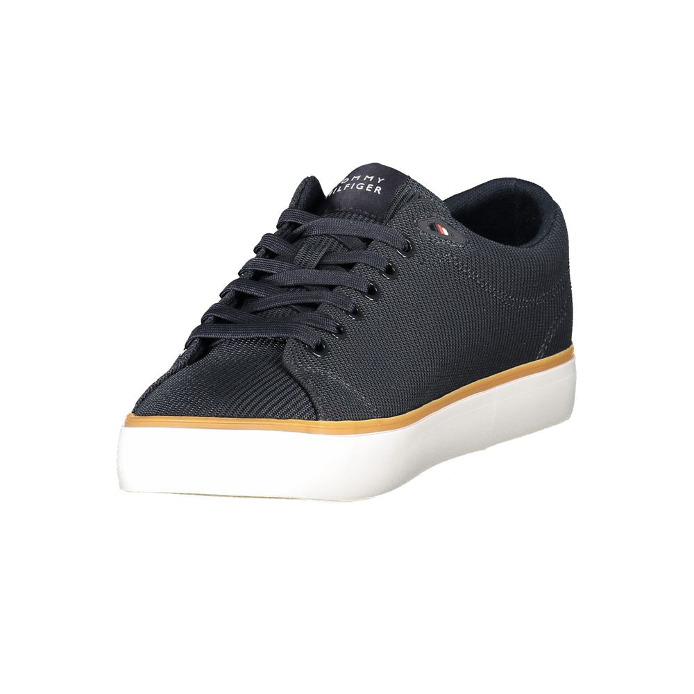 Blauer Herren-Sneaker aus Polyester